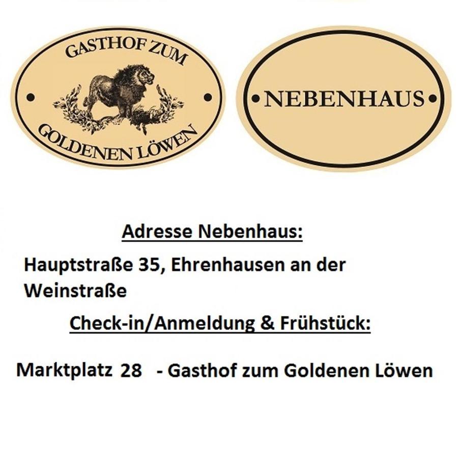 Gasthof Zum Goldenen Loewen - Nebenhaus Bed & Breakfast Ehrenhausen Exterior photo